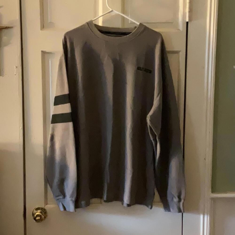 Harley Davidson grey pullover long sleeve shirt XXLarge